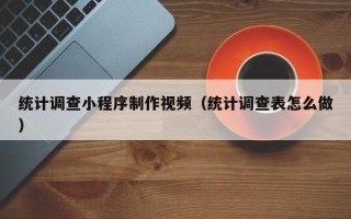 鹤壁统计调查小程序制作视频（统计调查表怎么做）