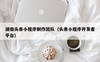 鹤壁湖南头条小程序制作团队（头条小程序开发者平台）